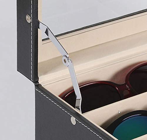 MR Maestro Watchmaker - 12-Slot Eyeglass Display Case | Jewelry Drawer Organizer | Watch Storage Box | Ring, Automatic Men's Watches, Women's Sunglasses & Men's Accessories Organizer - Perfect for Home, Office & Travel Organization