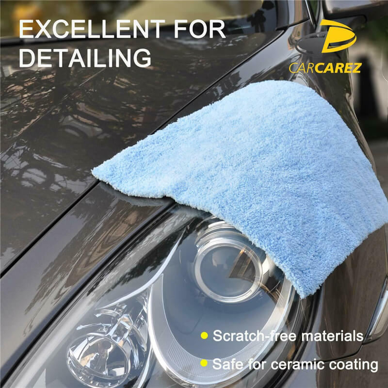 6-Piece Edgeless Coral Fleece Microfiber Towels - Ultra Soft 16x16 Inch, 450GSM Quick-Dry Bath & Gym Towels for Spa, Travel, Yoga, and Sports