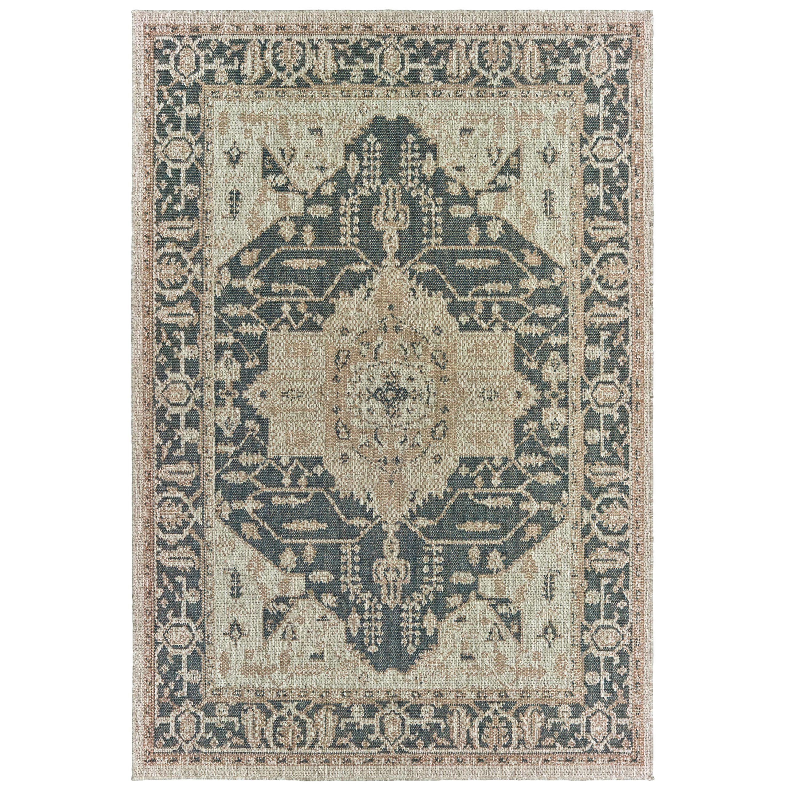 Premium Latitude Outdoor Rugs 001J3 - Waterproof & UV Resistant Patio Rug for Deck, Poolside, and Garden - Perfect for Outdoor Living Spaces