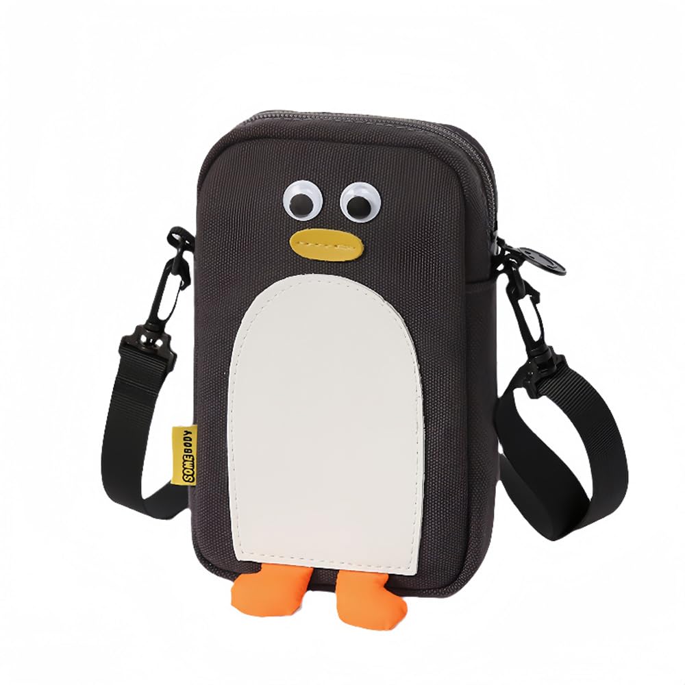 Cute Crab Crossbody Bag for Women & Girls - Kawaii Animal Sling Purse for Daily Use