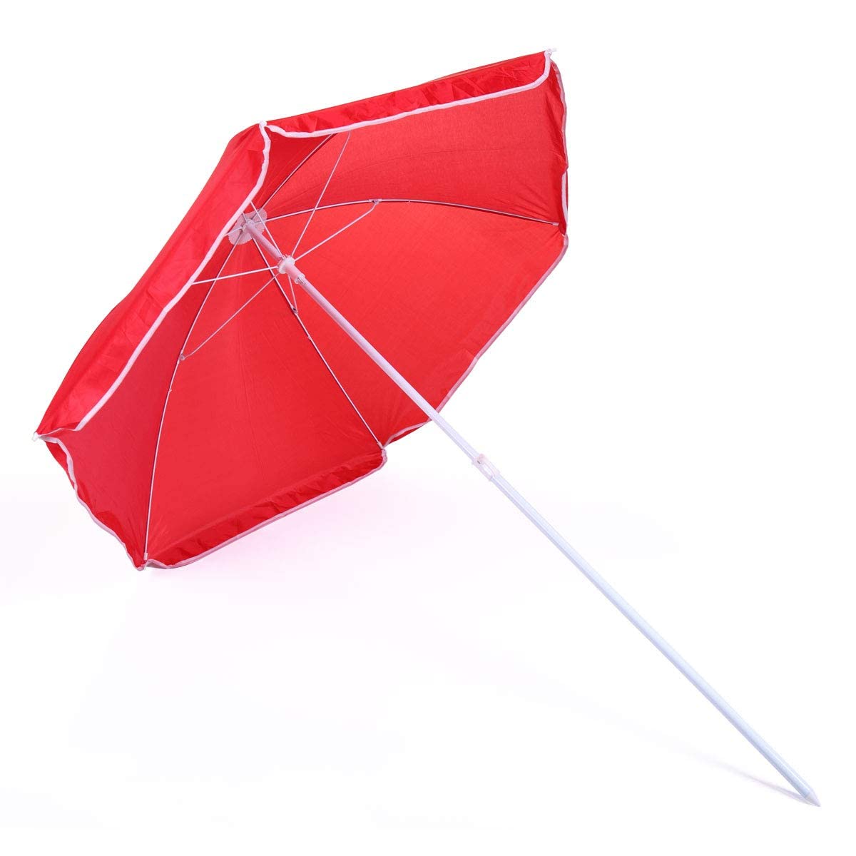 Colorful Kids Folding Picnic Table Set with Umbrella - Outdoor Children's Play Furniture for Backyard, Park & Beach Activities