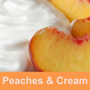 Peaches & Cream Fragrance Oil - Sweet Fruity Scent for Candles, Soaps & Diffusers | Home & Spa Aromatherapy