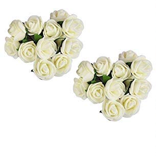 BOXO 24-Piece Wedding Flower Jewelry Pins for Women - Bridal Hair Accessories, Bouquet Pins, Corsage Pins for Weddings, Prom & Special Events