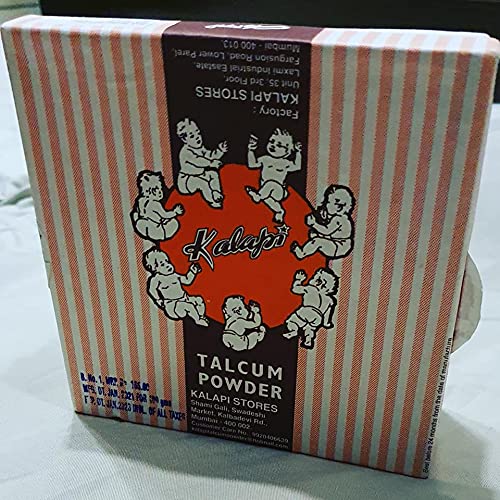 Kalapi Talcum Powder 400g - Natural Body Powder for Men & Women - Pack of 1 | Baby Powder, After Shave, Post Workout & Daily Freshness