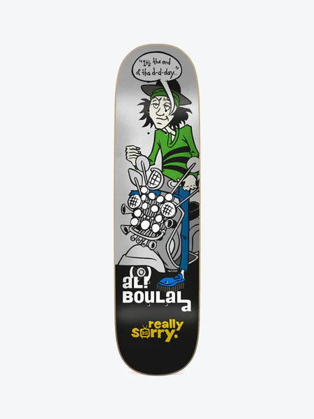 Flip Boulala Really Sorry 8.0x31.39 Skateboard Deck - Premium Quality Skateboard for Street & Park Riding - Perfect for Skaters & Collectors