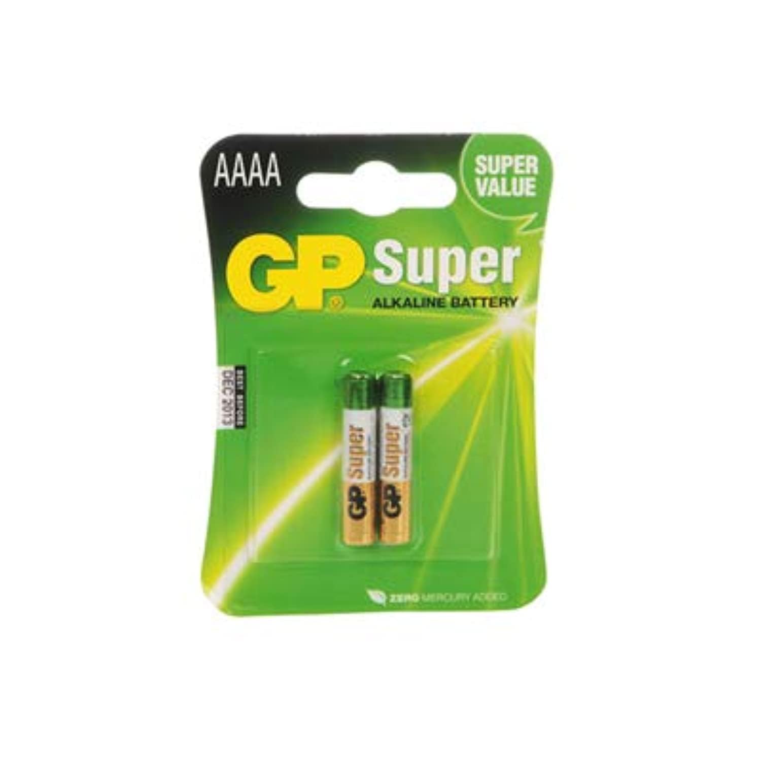 GP25A-C2 Super Alkaline AAAA Batteries 2-Pack - Long Lasting Power for Digital Pens, Bluetooth Headsets & Small Electronics - Google SEO Optimized