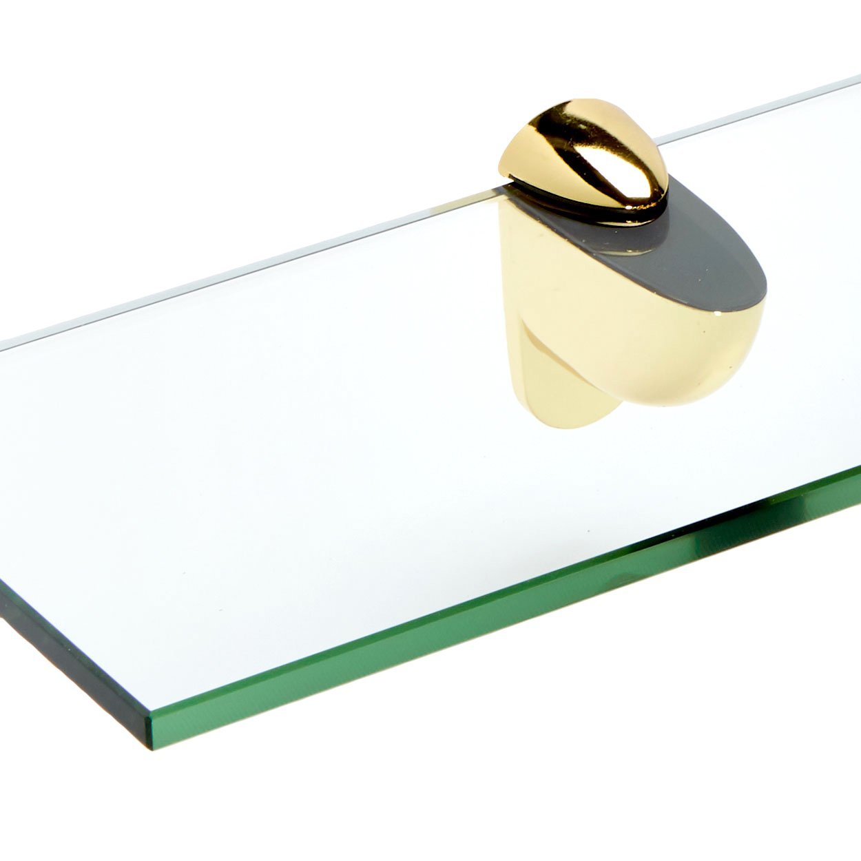 Spancraft Brass Heron Glass Shelf - 10