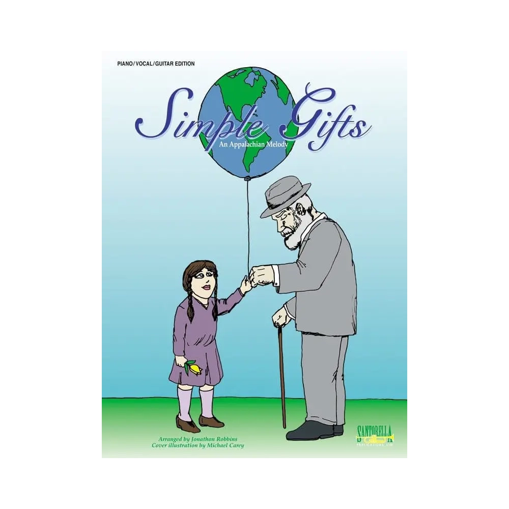Simple Gifts Piano/Vocal/Guitar Sheet Music Book - Perfect for Beginners, Performances & Music Lessons