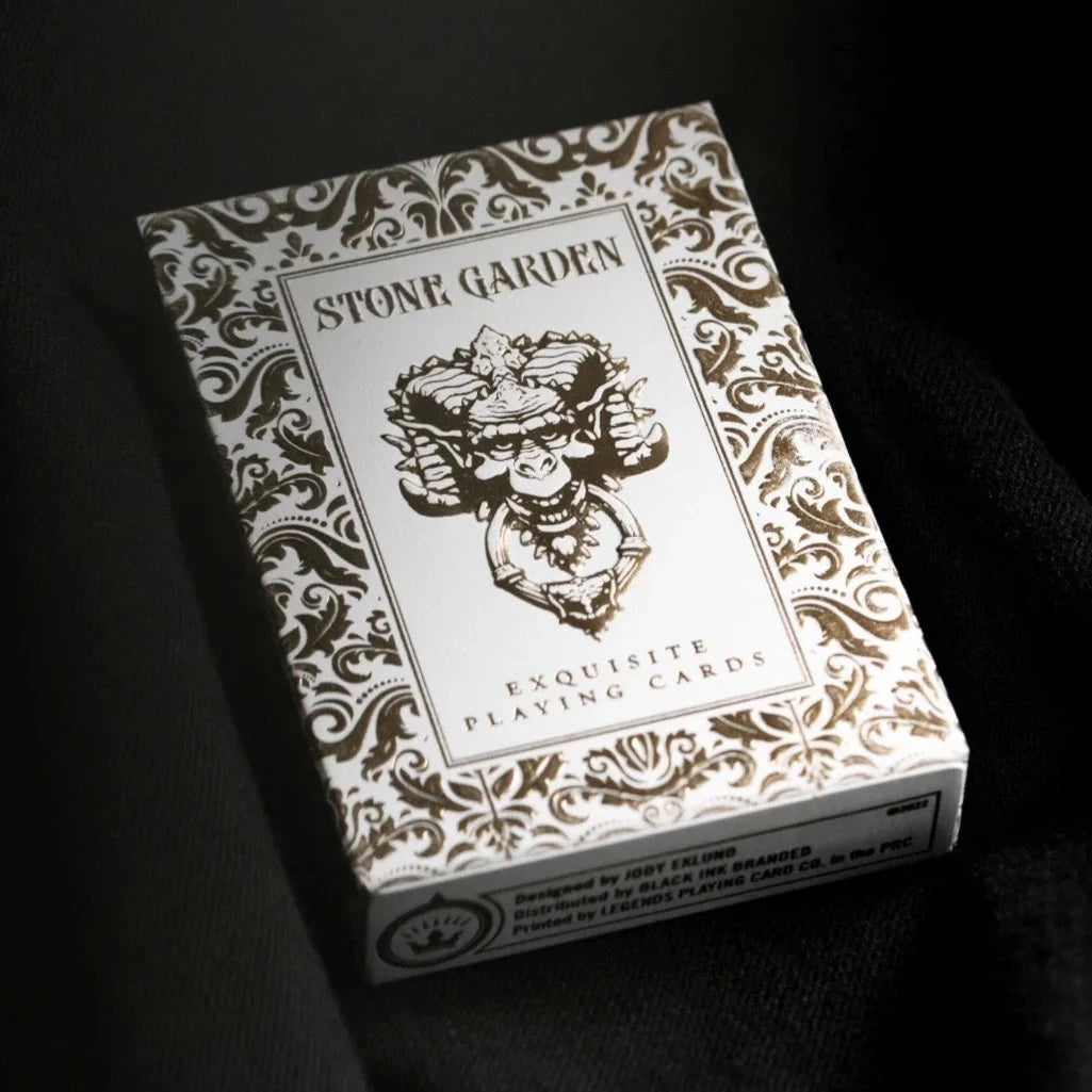 Premium Stone Garden V2 Playing Cards - Elegant & Durable Poker Cards for Magic Tricks, Cardistry & Casino Nights | Perfect for Game Nights, Gifts & Collectors