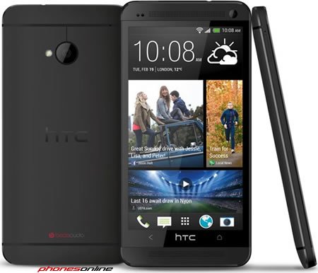 HTC One Black Unlocked Smartphone - 5.9