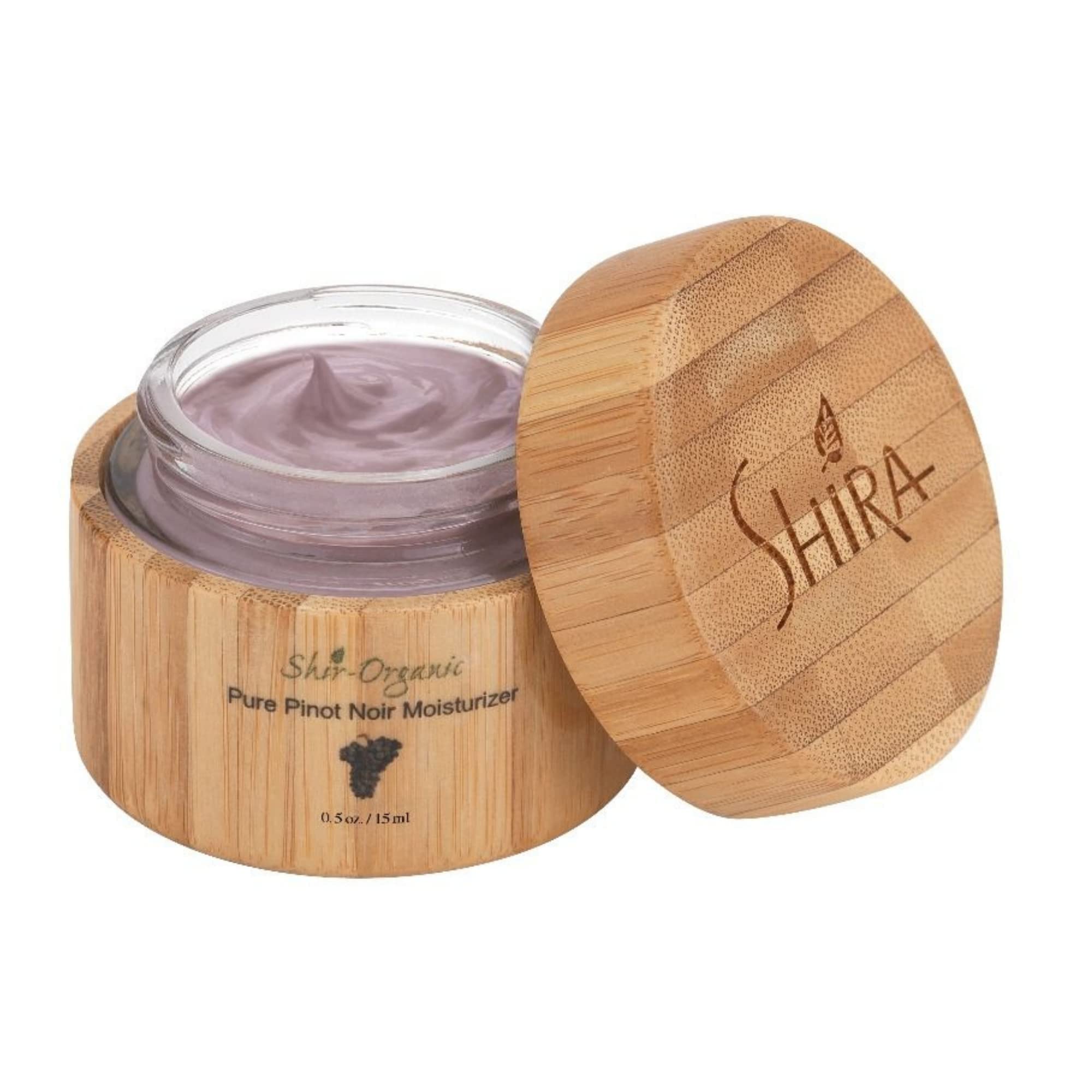 Shira Shir 15ml Organic Pinot Noir Moisturizer for Normal to Dry Skin – Hydrating Facial Cream with Natural Ingredients, Anti-Aging & Nourishing Skin Care | Organic Treatment for Dryness & Wrinkles | Perfect for Daily Hydration & Nighttime Skin Repair