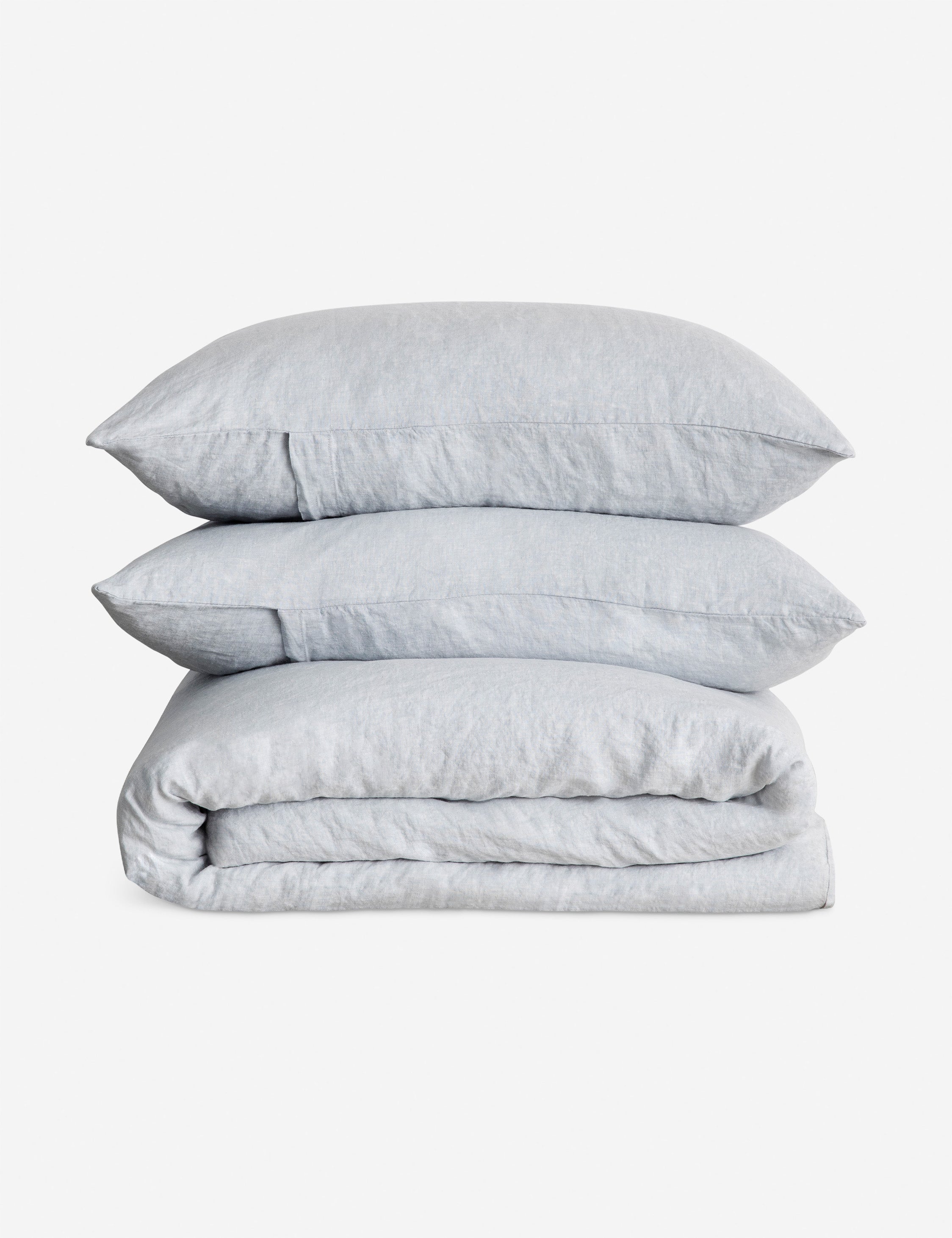Premium European Flax Linen Duvet Cover Set by Cultiver - Breathable & Soft 100% Natural Bedding for All Seasons - Perfect for Master Bedroom, Guest Room & Vacation Homes