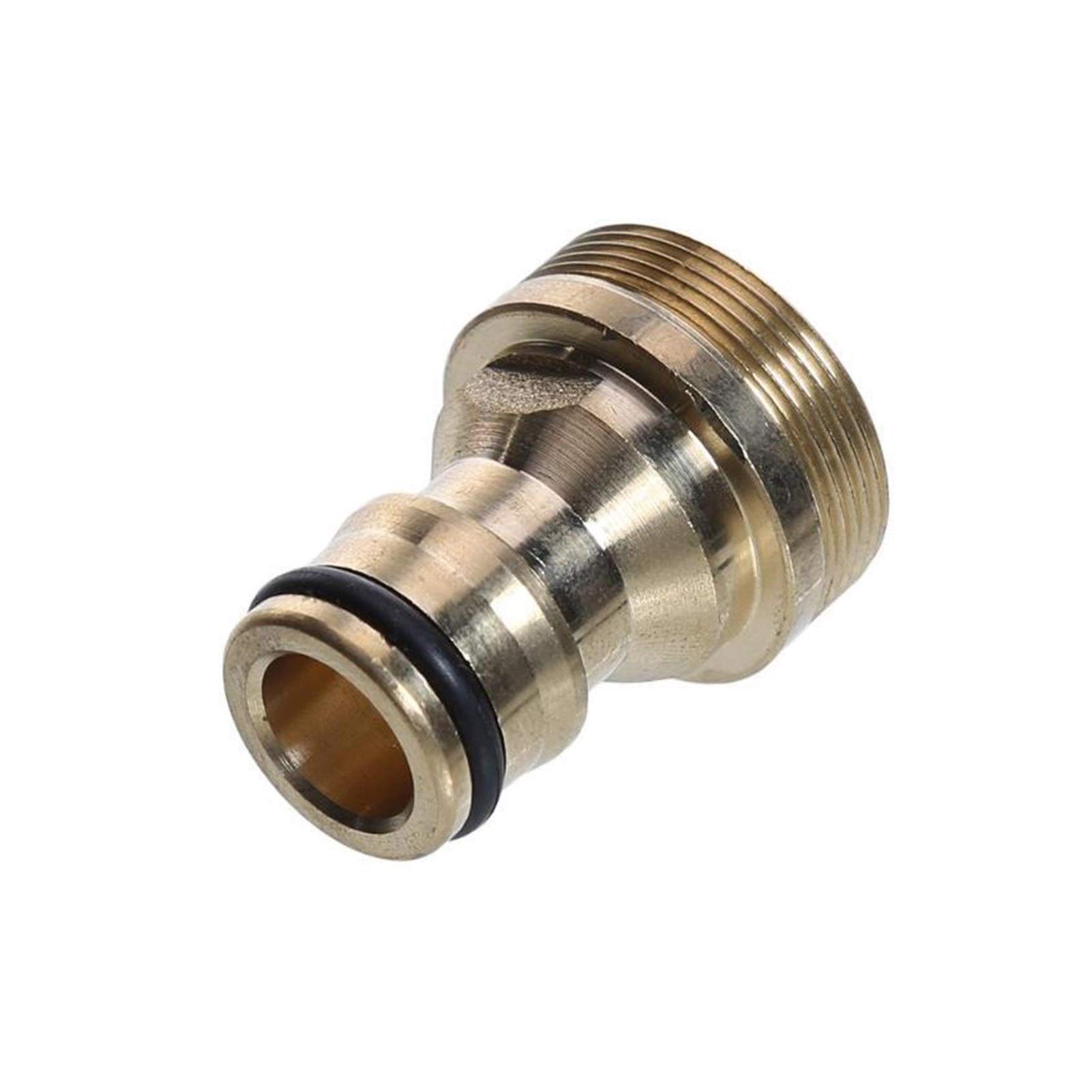Universal Brass Water Pipe Connector - Kitchen Faucet Adapter, Garden Hose Tap Mixer Joiner for Home & Outdoor Use | Durable Hardware Accessories for Plumbing, Watering & DIY Projects