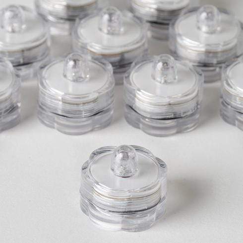 12 Pack Submersible LED Lights for Vases, Floral Centerpieces - Waterproof Battery Operated Lights for Wedding Decor, Party, Home & Garden Decoration