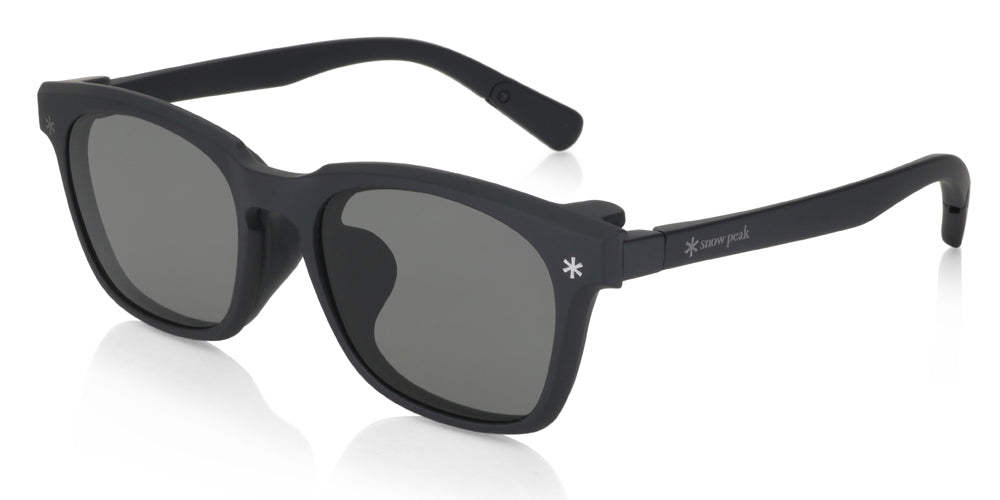 JINS x Snow Peak JINS Switch Flip Up 015 Sunglasses - Lightweight Polarized Outdoor Glasses for Hiking, Fishing & Driving - UV Protection & Anti-Glare Lenses