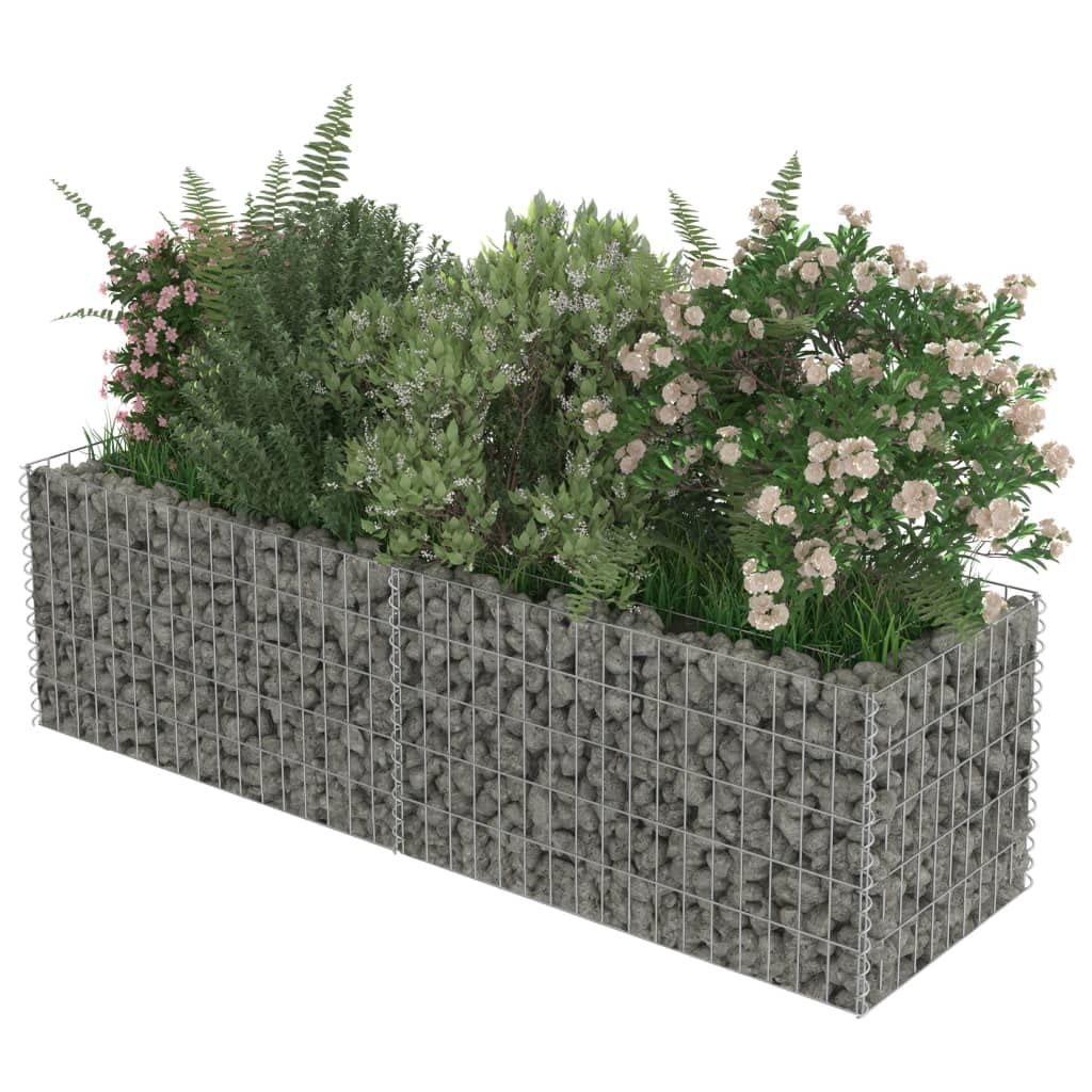 Galvanized Steel Gabion Raised Bed - 70.9