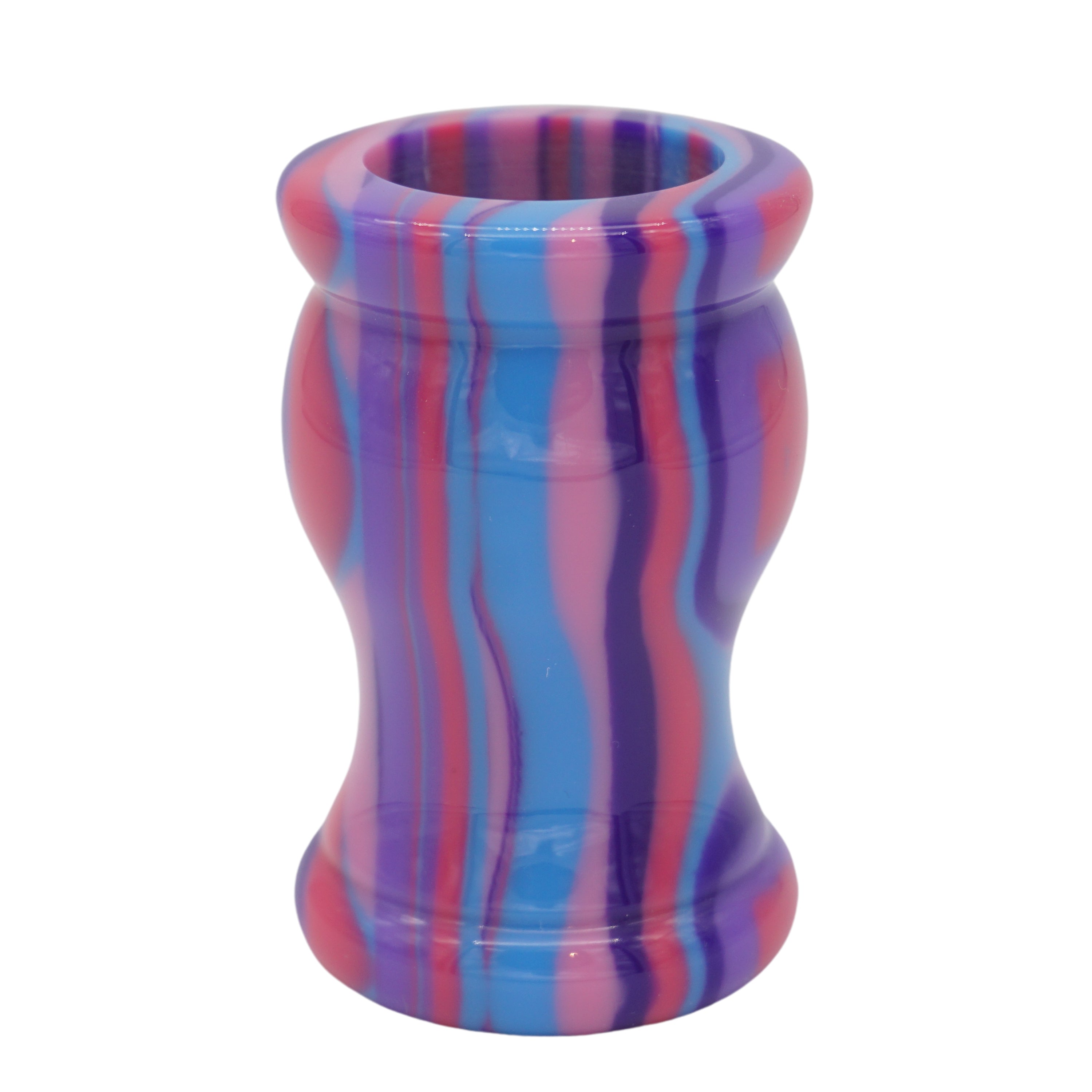 Premium Handcrafted Purple Haze Shaving Brush Handle - Fits 24mm & 26mm Knots - Perfect for Wet Shaving & Grooming Gifts for Men