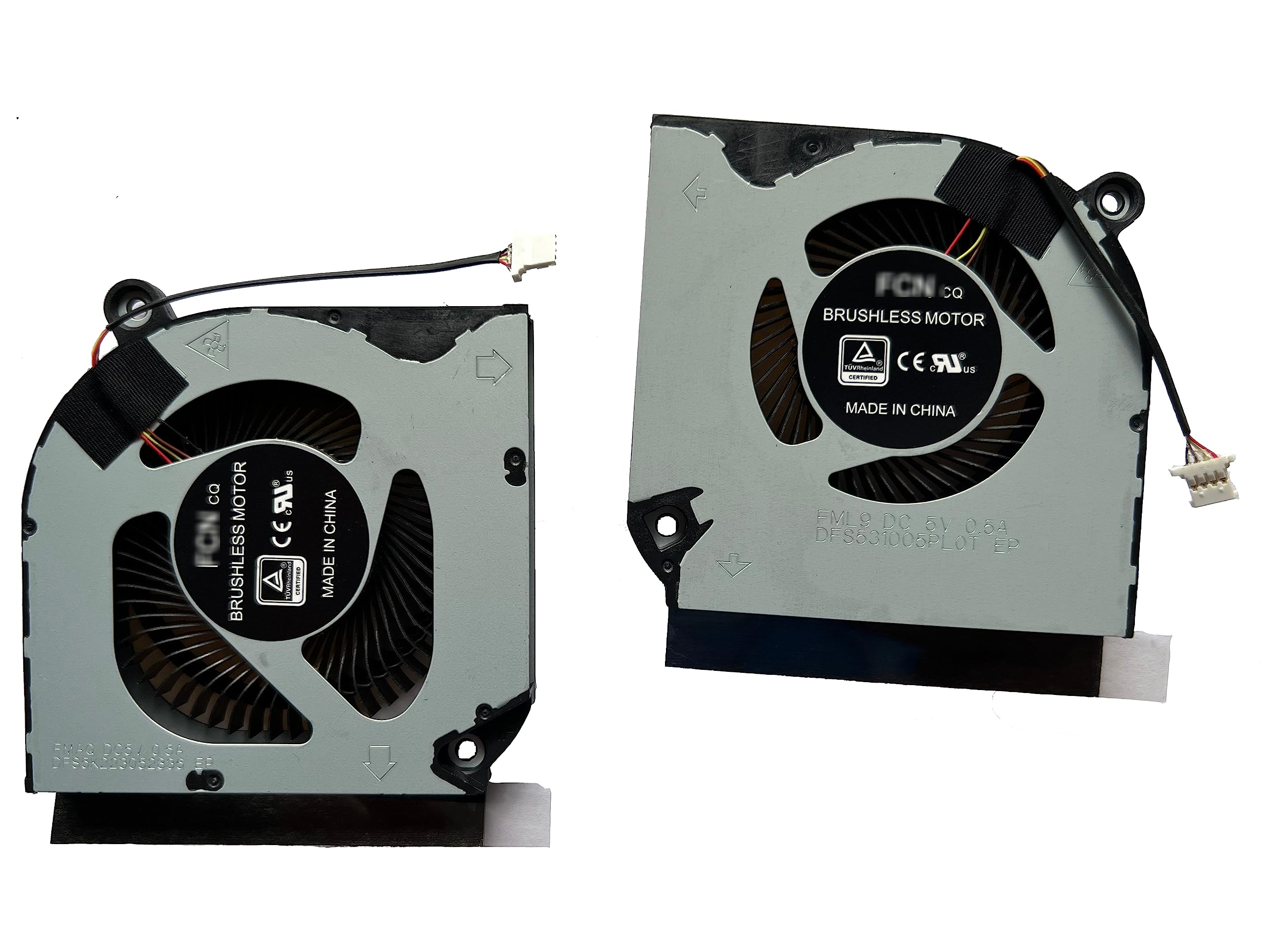 Acer Nitro 5 AN515-45 AN517-41 AN515-57 Replacement CPU GPU Cooling Fan Set - HK-Part High Performance Laptop Cooling Fan for Gaming & Overheating Prevention