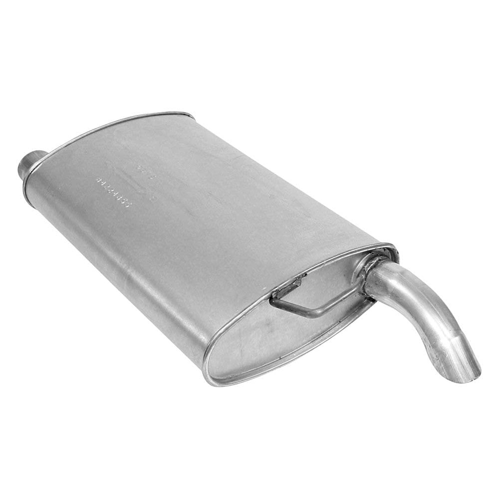 AP Exhaust Products 2403 Performance Muffler - High-Quality Car Exhaust System for Enhanced Engine Sound & Performance | Perfect for Automotive Upgrades & DIY Installations