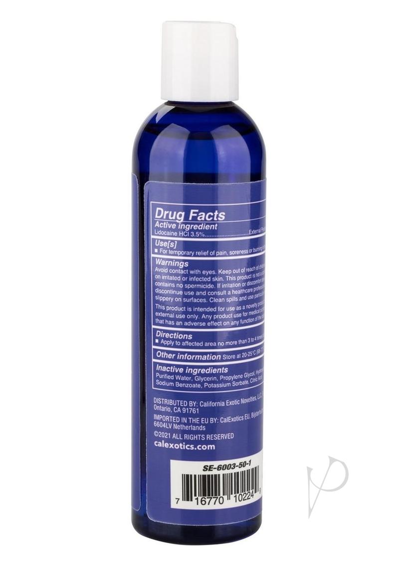 Admiral At Ease Water-Based Personal Lubricant for Anal Comfort - 8oz Bottle | Gentle & Long-Lasting Formula for Enhanced Intimacy & Discreet Use