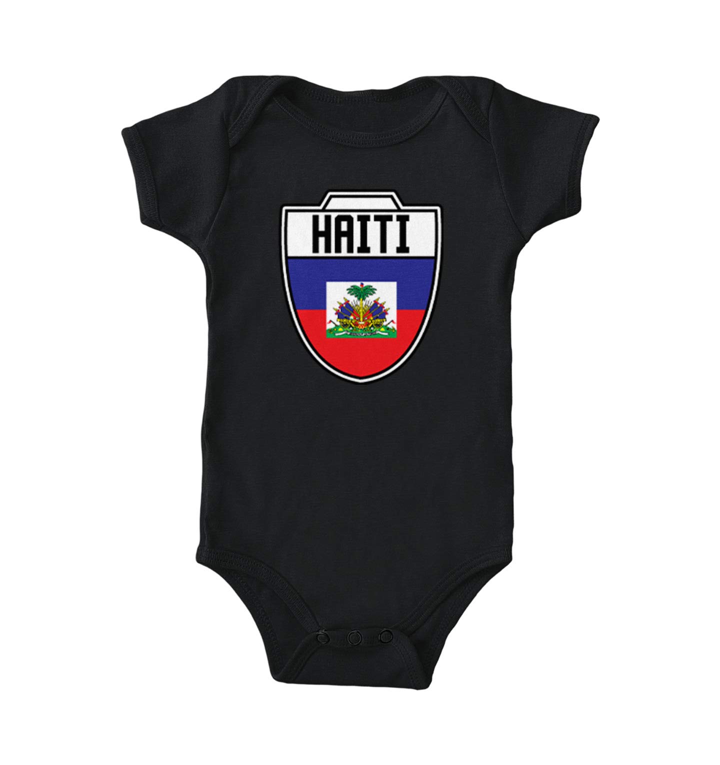 Haase Unlimited Haiti Soccer Jersey Bodysuit - Official Country Team Crest for Fans & Players - Perfect for Games, Training & Support