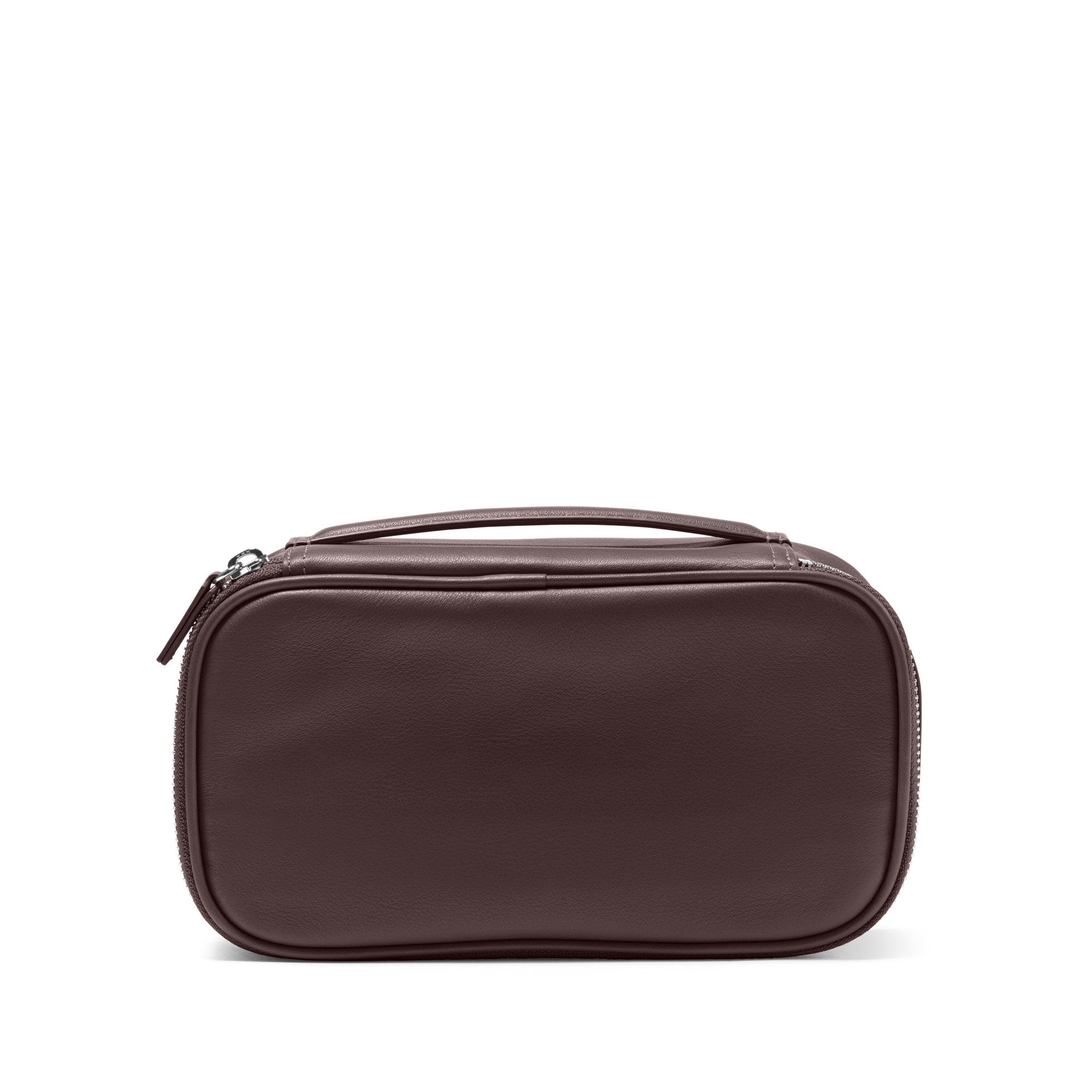 Medium Tech Bag Organizer Brown - Premium Electronic Accessories Storage Pouch for Laptops, Tablets & Cables - Perfect for Office, Travel & Daily Commute