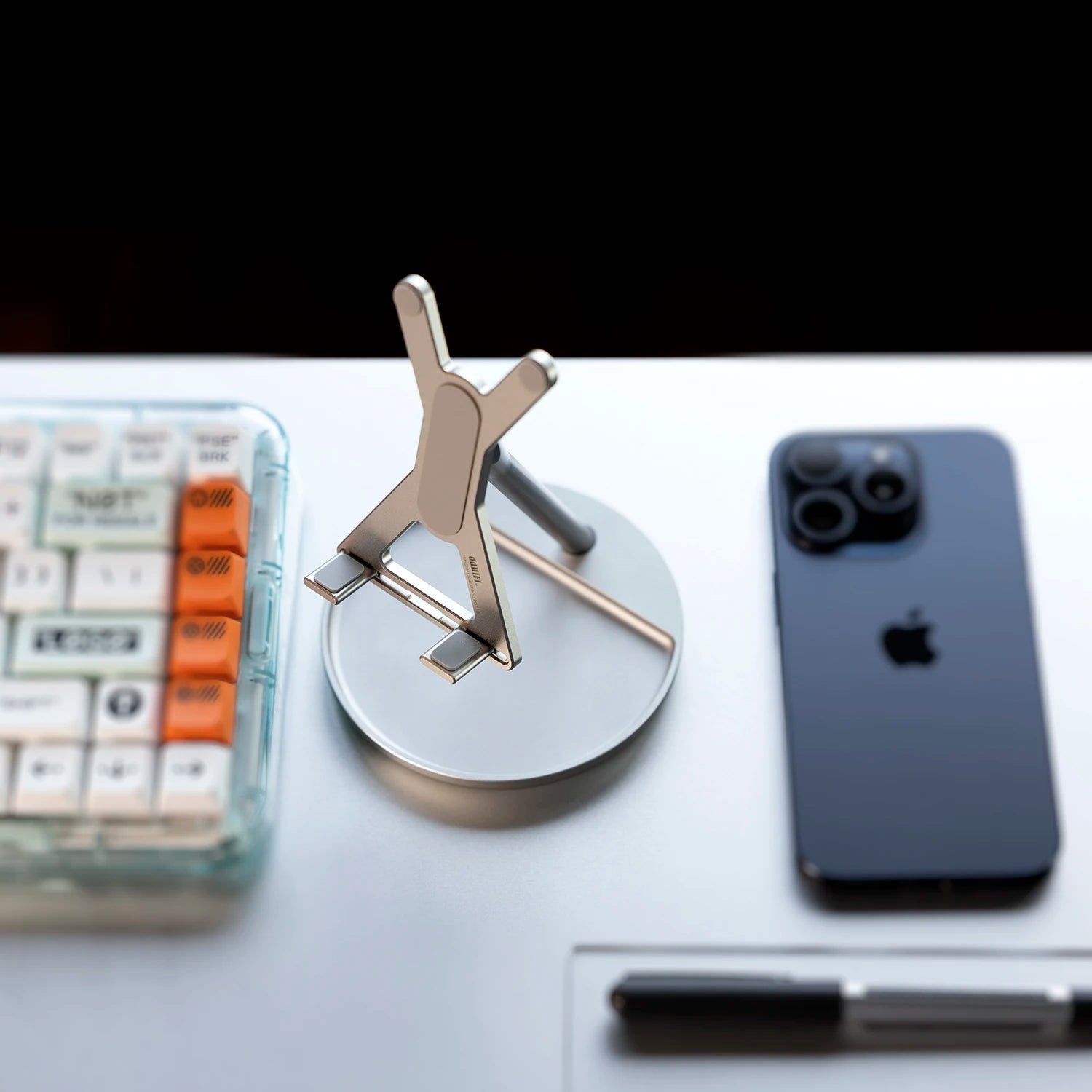 DD ddHiFi HS110 Premium Aluminum HiFi Desktop Stand for Headphones & Earphones - Perfect for Home Office, Gaming & Studio Use