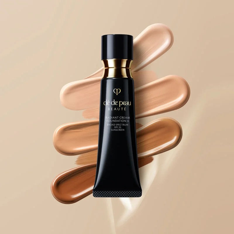 Radiant Cream Foundation SPF 25 - 0.7oz/21ml - Hydrating Full Coverage Makeup for Flawless Skin | Perfect for Daily Wear & Special Occasions