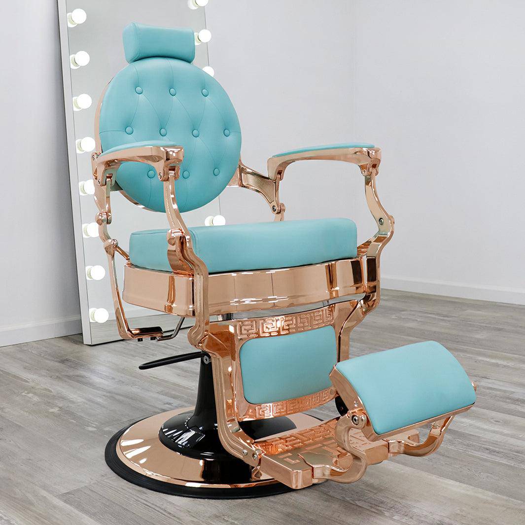 ANASTASIA Professional Barber Chair for Salon & Home Use - Heavy Duty Hydraulic Styling Chair for Haircuts & Grooming - Perfect for Barbershops, Salons & Personal Use