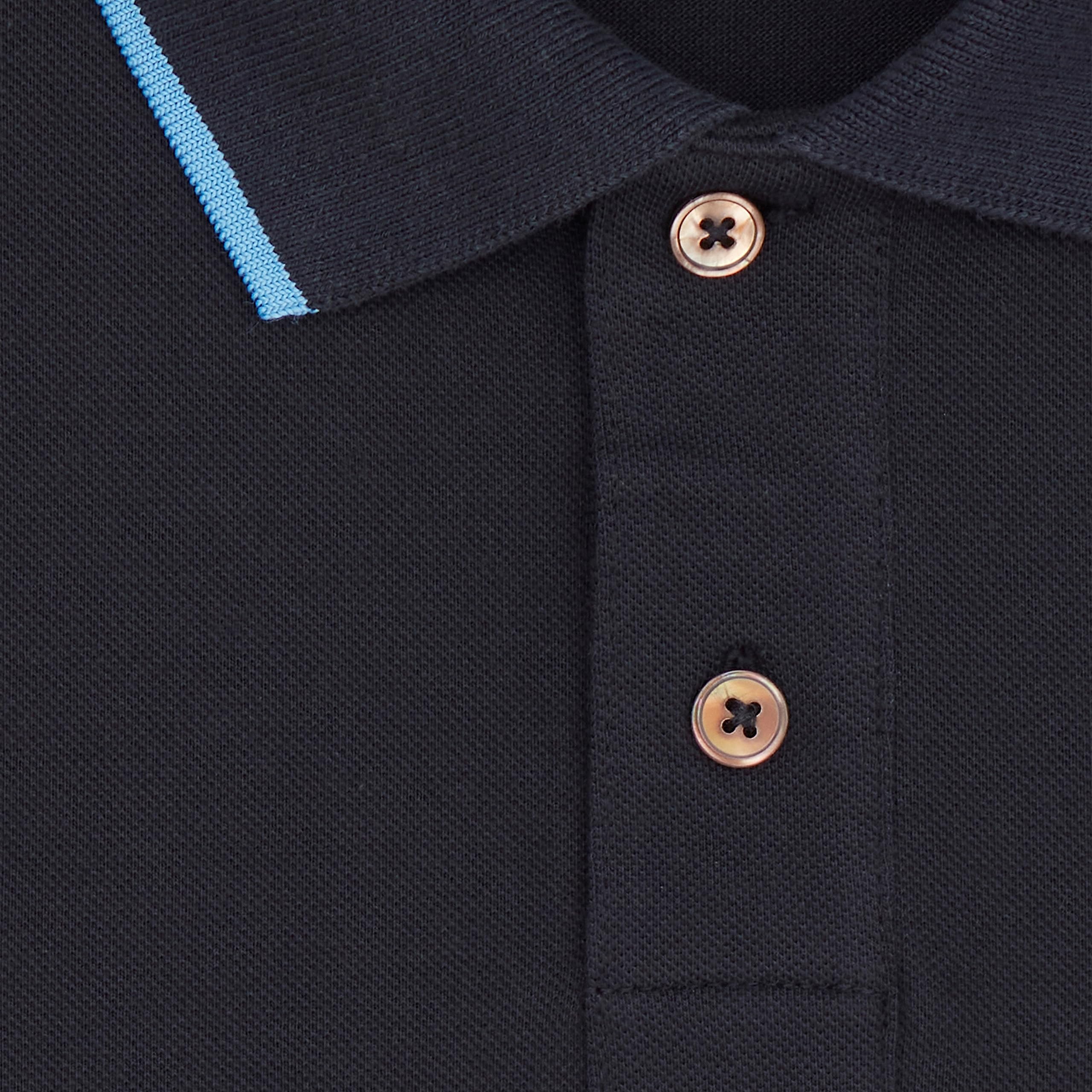 Paul Smith Men's Zebra Badge Polo Shirt - Stylish Cotton Knit Casual Top for Work & Weekend Wear