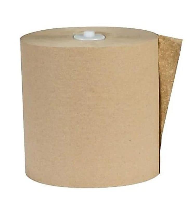 Staples Hardwound Paper Towels, 1-Ply 350 Feet Roll, 6 Rolls per Case (SEB26577) - Ideal for Home, Office, Kitchen & Commercial Cleaning