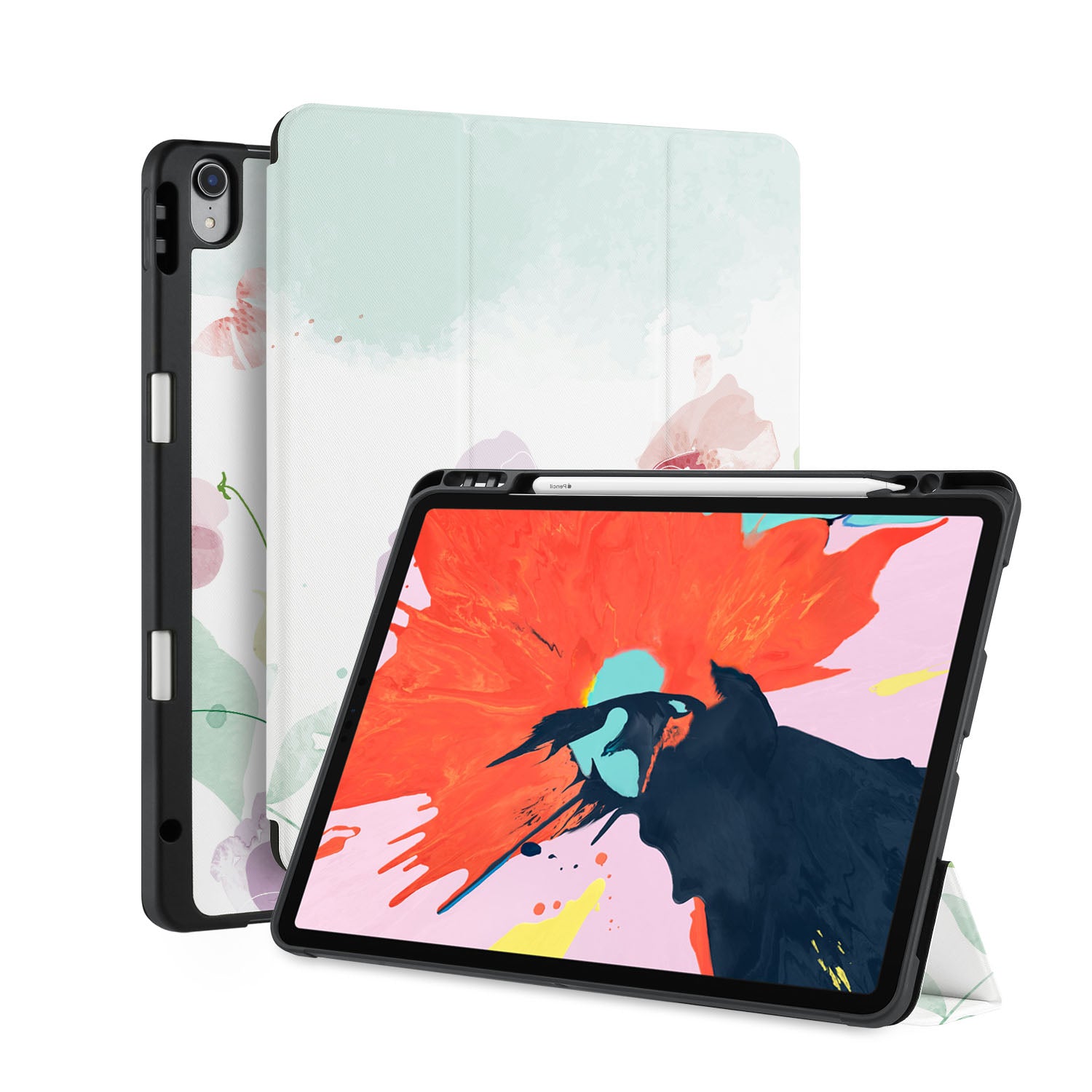 Premium iPad Trifold Case with Auto Sleep/Wake - Slim Protective Cover for iPad 7th/8th/9th Gen (10.2