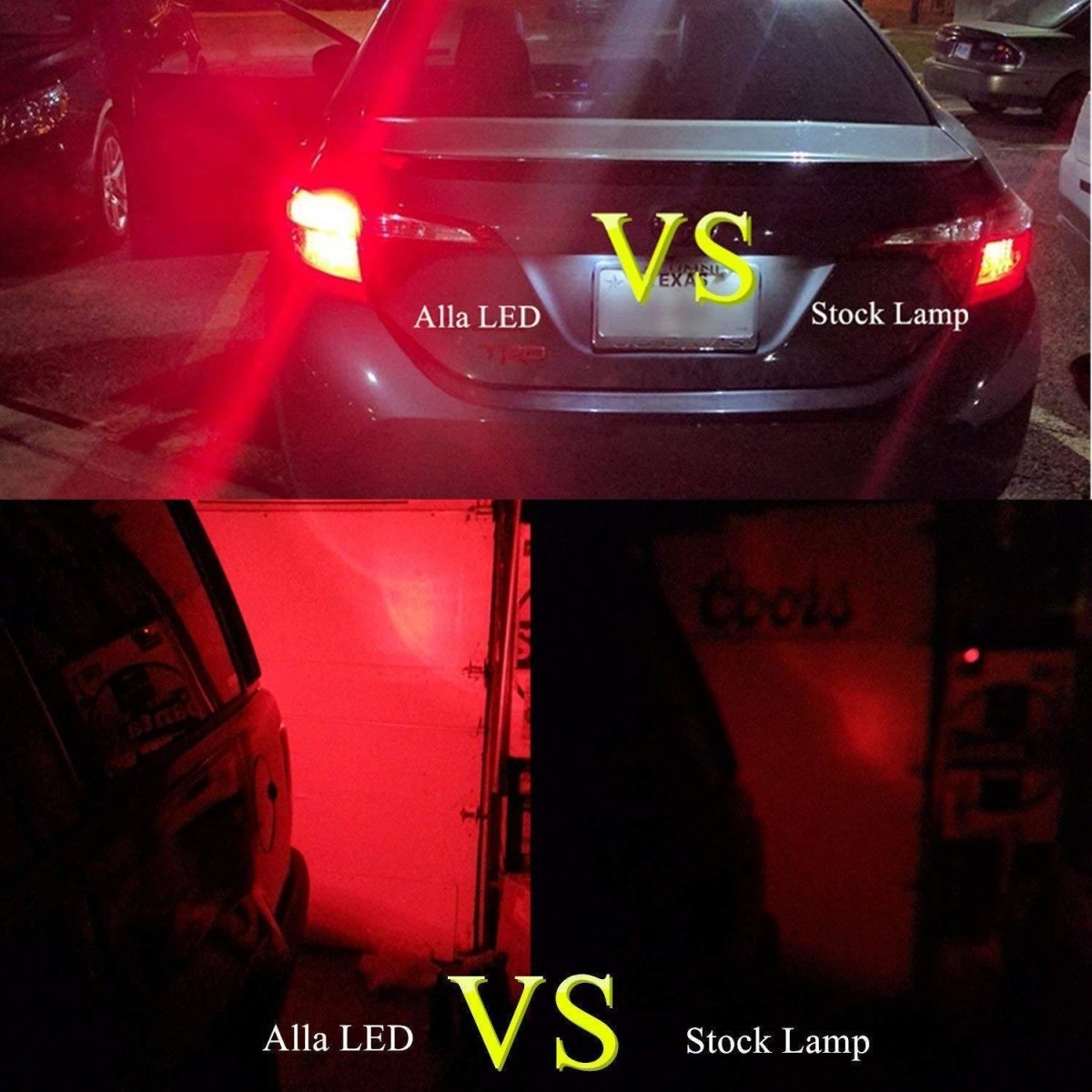 3156 3157 LED Strobe Brake Lights - Super Bright 12V Flashing Stop Bulbs for Cars, Trucks & Motorcycles - Enhance Safety in Low Visibility & Night Driving