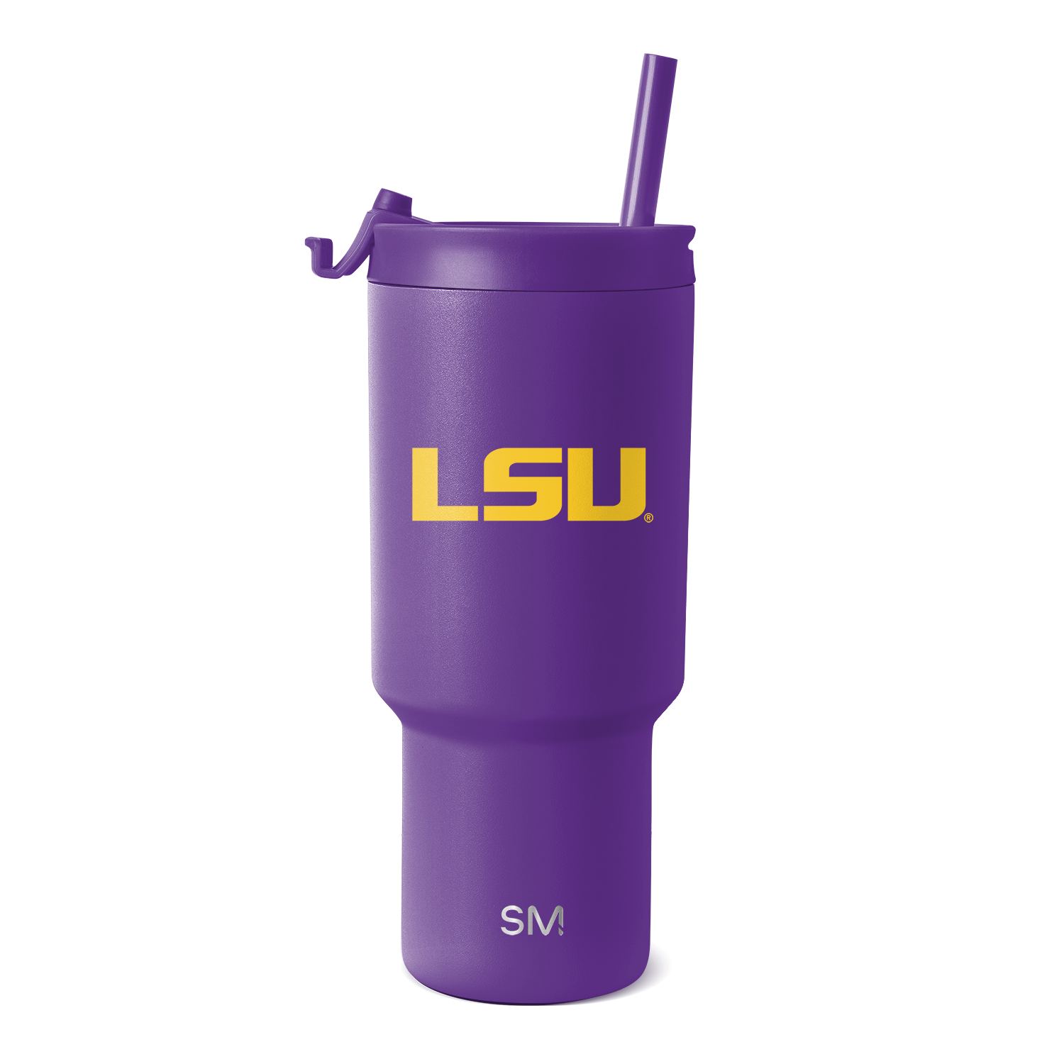 Collegiate Trek Tumbler - Insulated Stainless Steel Water Bottle with Lid & Straw - Perfect for College, Hiking, and Outdoor Adventures