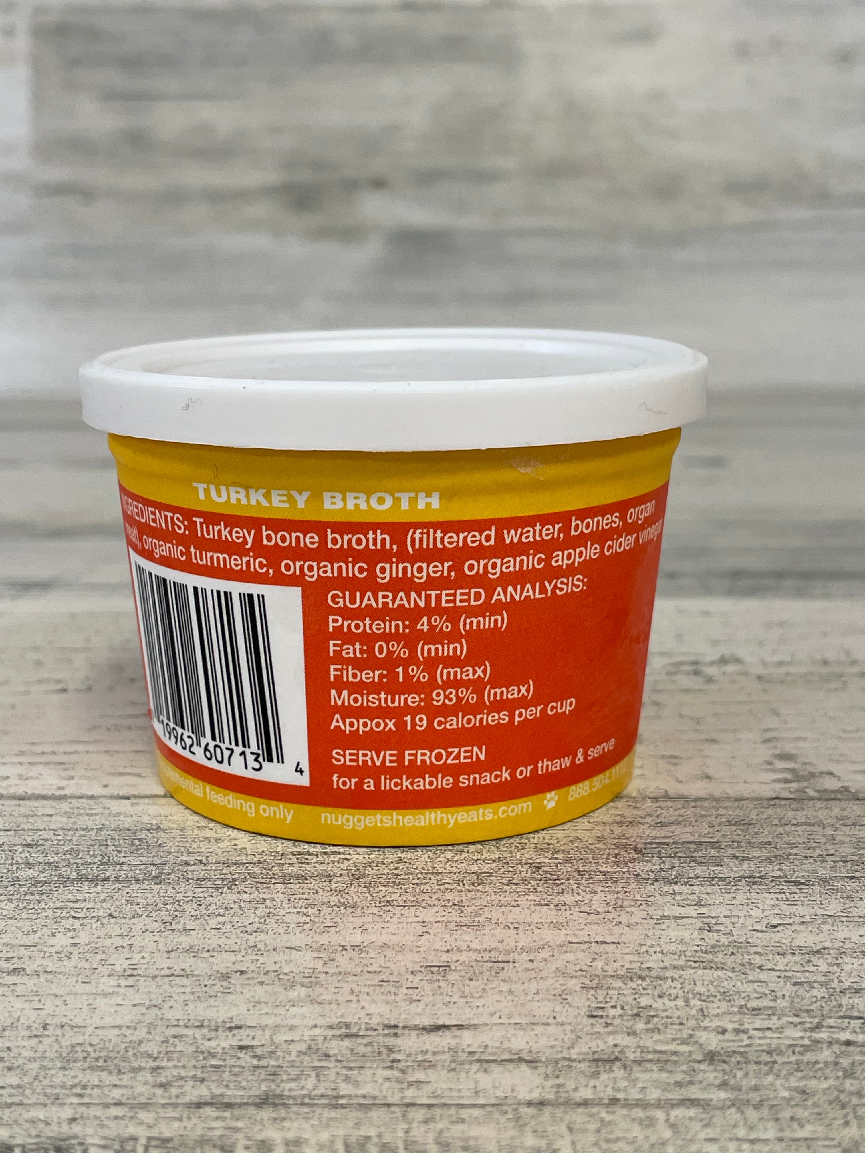Nugget's Healthy Eats Bone Brothsicles 4oz - Nutrient-Rich Frozen Bone Broth Treats for Dogs | Perfect for Hot Weather & Post-Workout Recovery
