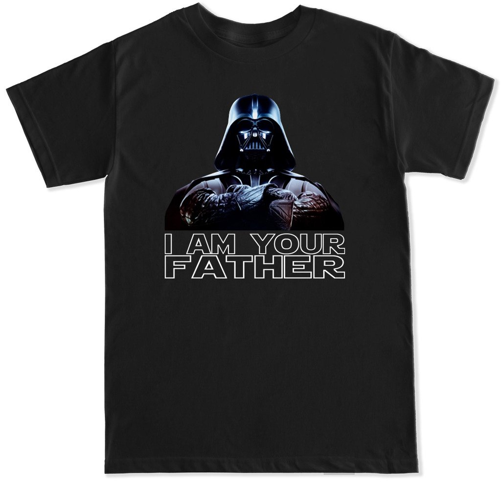 FTD Apparel Men's I Am Your Father Graphic T-Shirt - Star Wars Inspired Funny Tee for Fans, Fathers Day Gift, Casual Wear