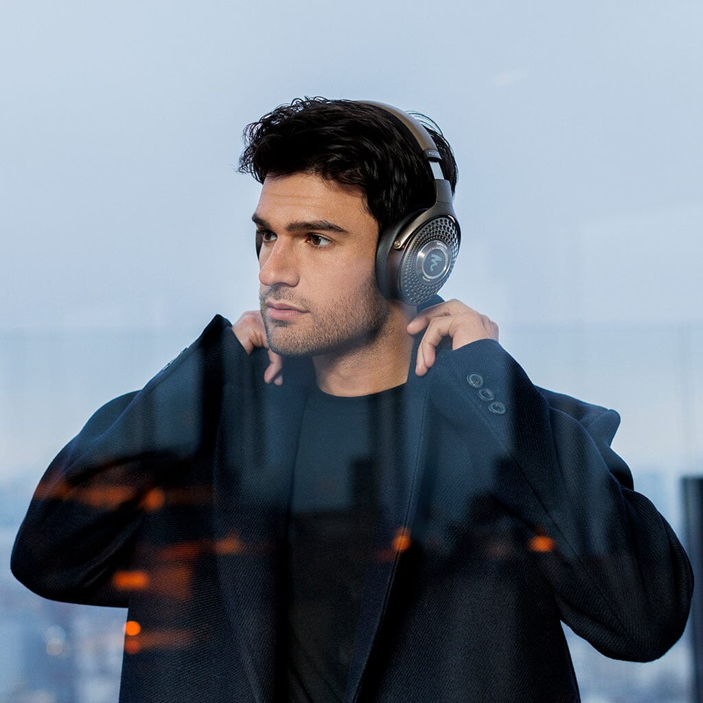 Focal Bathys MG Wireless Bluetooth Headphones with Active Noise Cancellation - Premium Over-Ear Headphones for Travel, Work, and Music Listening
