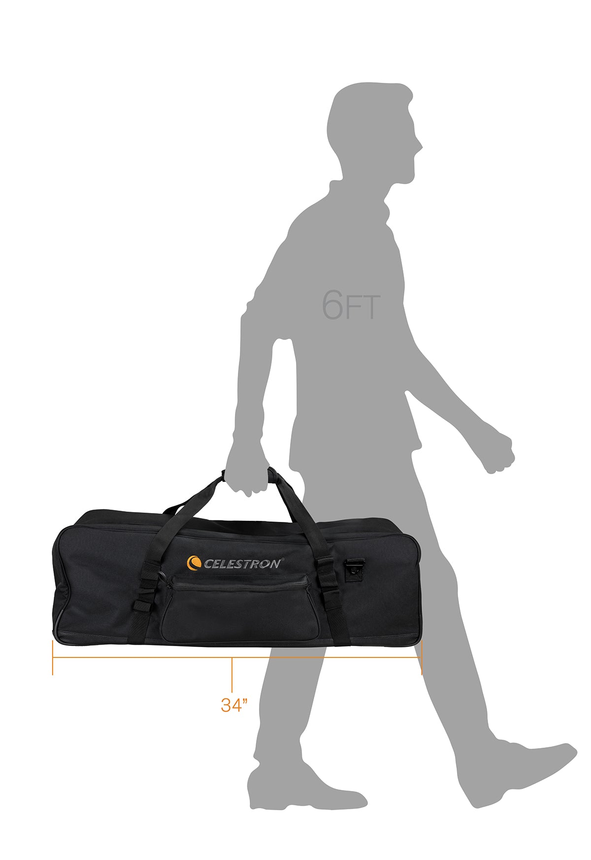 34In Tripod Bag - Durable Camera Tripod Carrying Case for DSLR, Video & Photography Equipment - Perfect for Travel, Outdoor Shoots & Studio Use