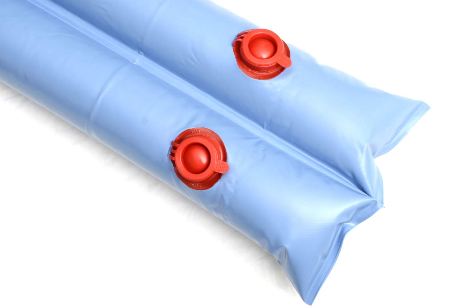 Harris Pool Products Heavy Duty 20-Gauge Double Chamber Water Tubes for In-Ground Pools - 12 Pack Blue | Commercial Grade, UV-Protected Vinyl Material (Up to 24-Gauge) | Perfect for Pool Liner Installation, Winter Pool Cover Support & Above Ground Pool Stabilization