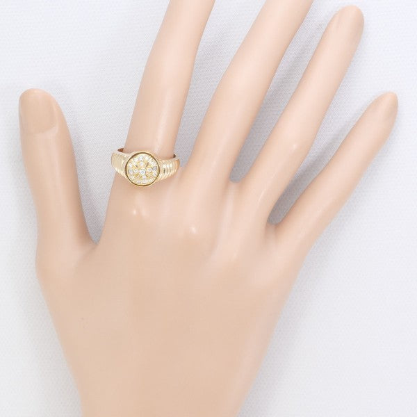 18K Yellow Gold Diamond Ring for Women - Elegant Solitaire Engagement & Wedding Band - Perfect for Proposals, Anniversaries & Special Occasions