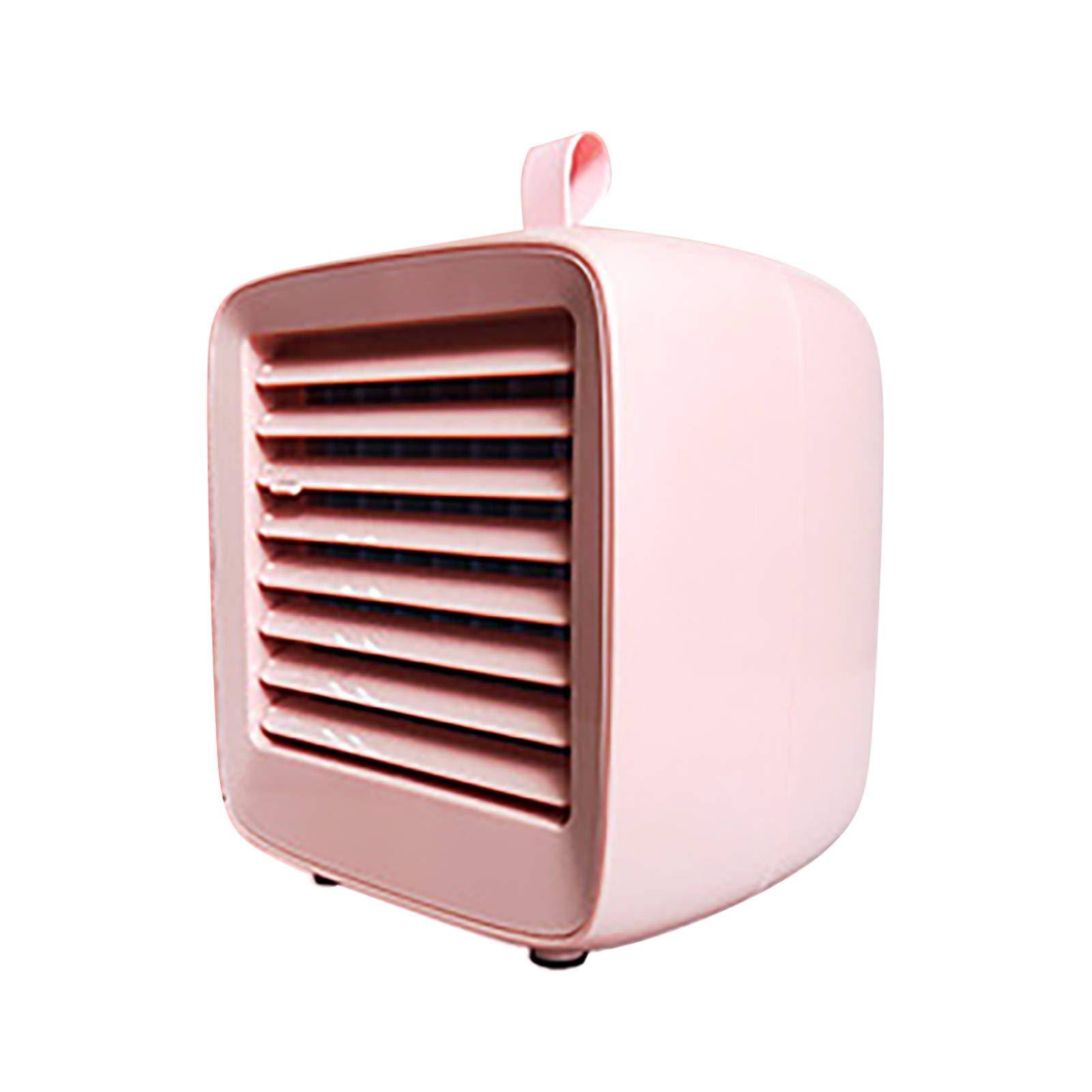 Homlpope USB Mini Air Cooler - Portable Desktop Cooling Fan for Office, Dorm & Travel - Personal Air Conditioner with 3 Speeds - Perfect for Students, Home & Workspace Use