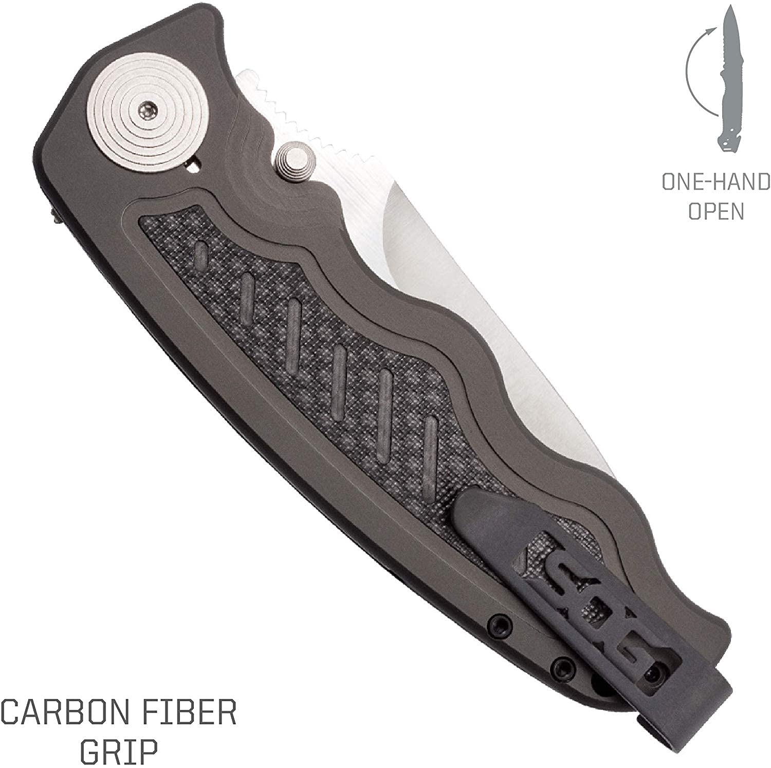 SOG Folding Pocket Knife - Zoom EDC Survival Knife with 3.5