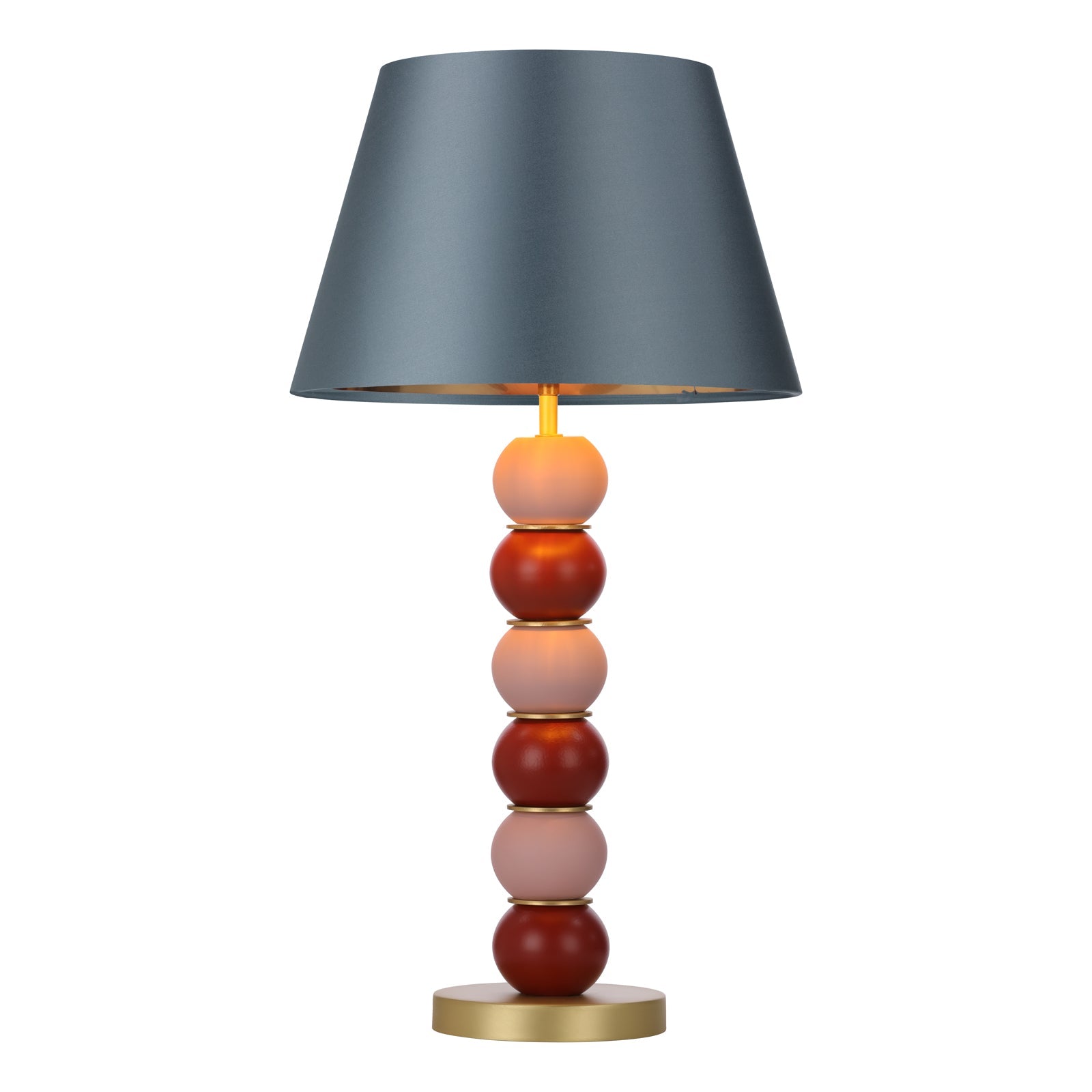 Bobble Table Lamp - Modern E27 Base Desk Light in Multiple Finishes - Perfect for Bedroom, Living Room & Office Decor