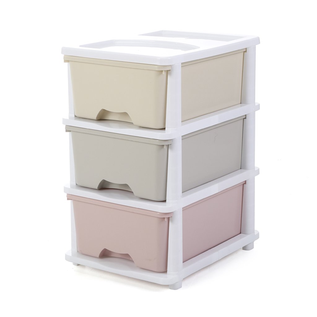 Zhangmeiren 5-Layer Thick Plastic Storage Cabinet - Easy Assemble Drawer Organizer for Clothes, Toys & Home Organization | Perfect for Bedroom, Closet & Kids Room Storage