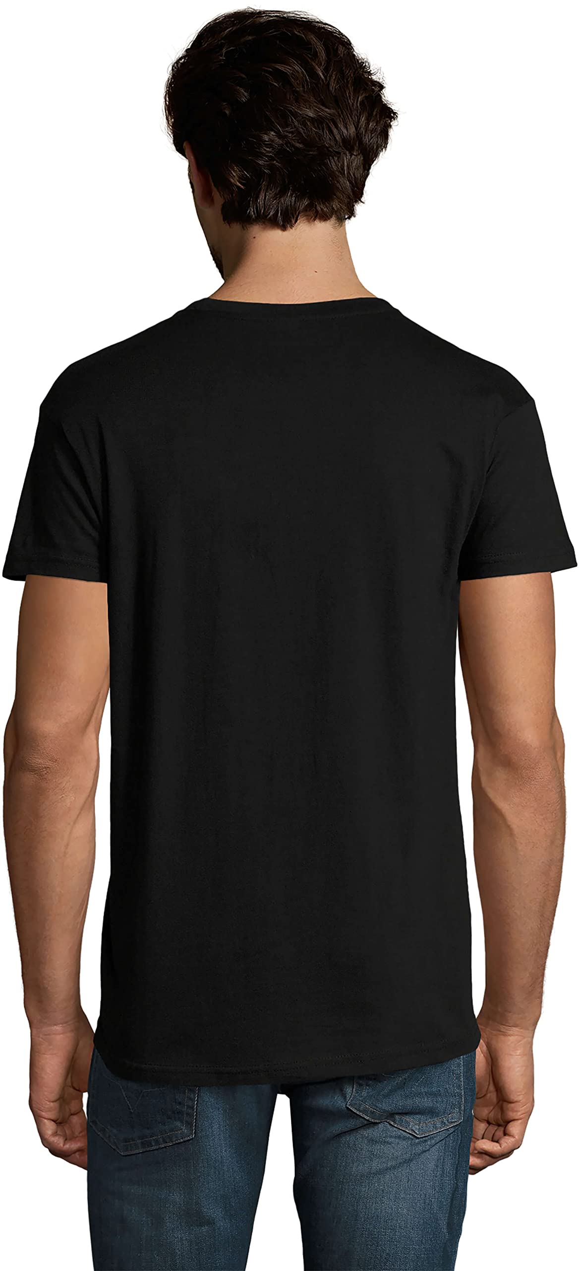 Outlaw Gun Graphic T-Shirt for Men - Vintage Novelty Tee for Birthday Gifts & Casual Wear