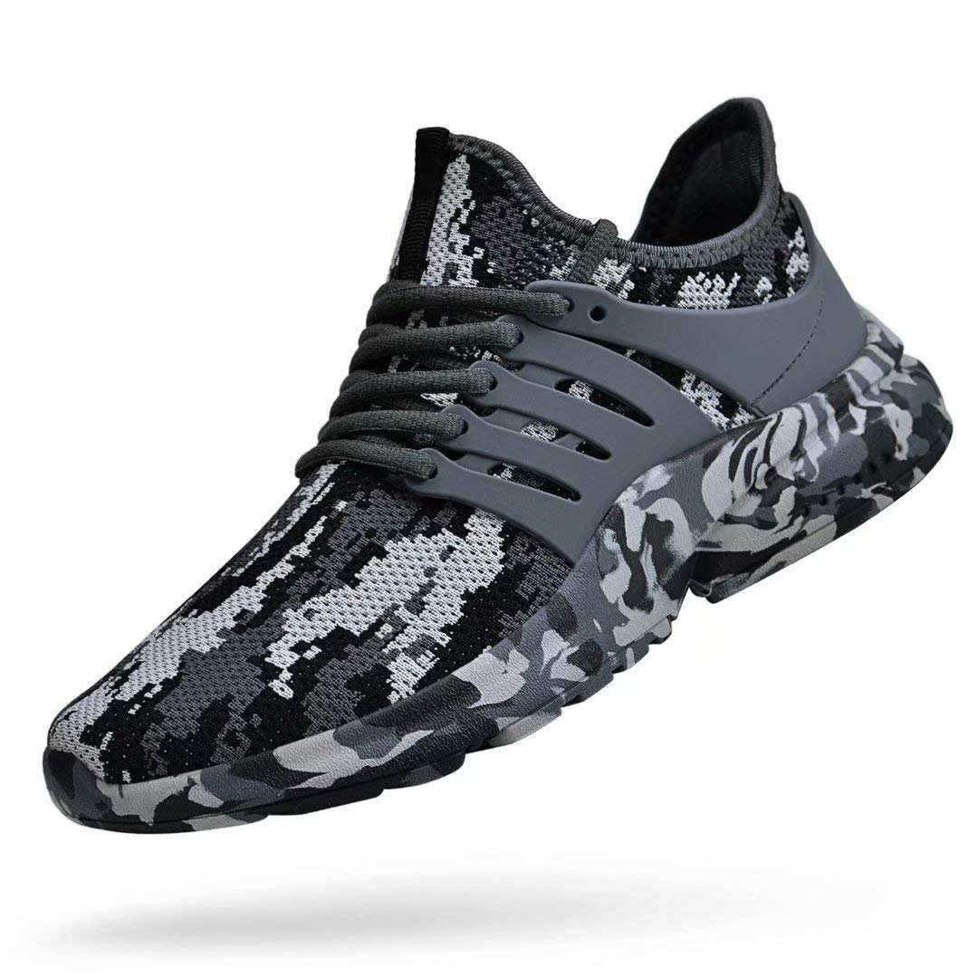 Troadlop Men's Running Shoes - Non-Slip, Breathable & Lightweight Sneakers for Athletic Sports, Walking, Gym & Work - Perfect for Jogging, Training & Outdoor Activities