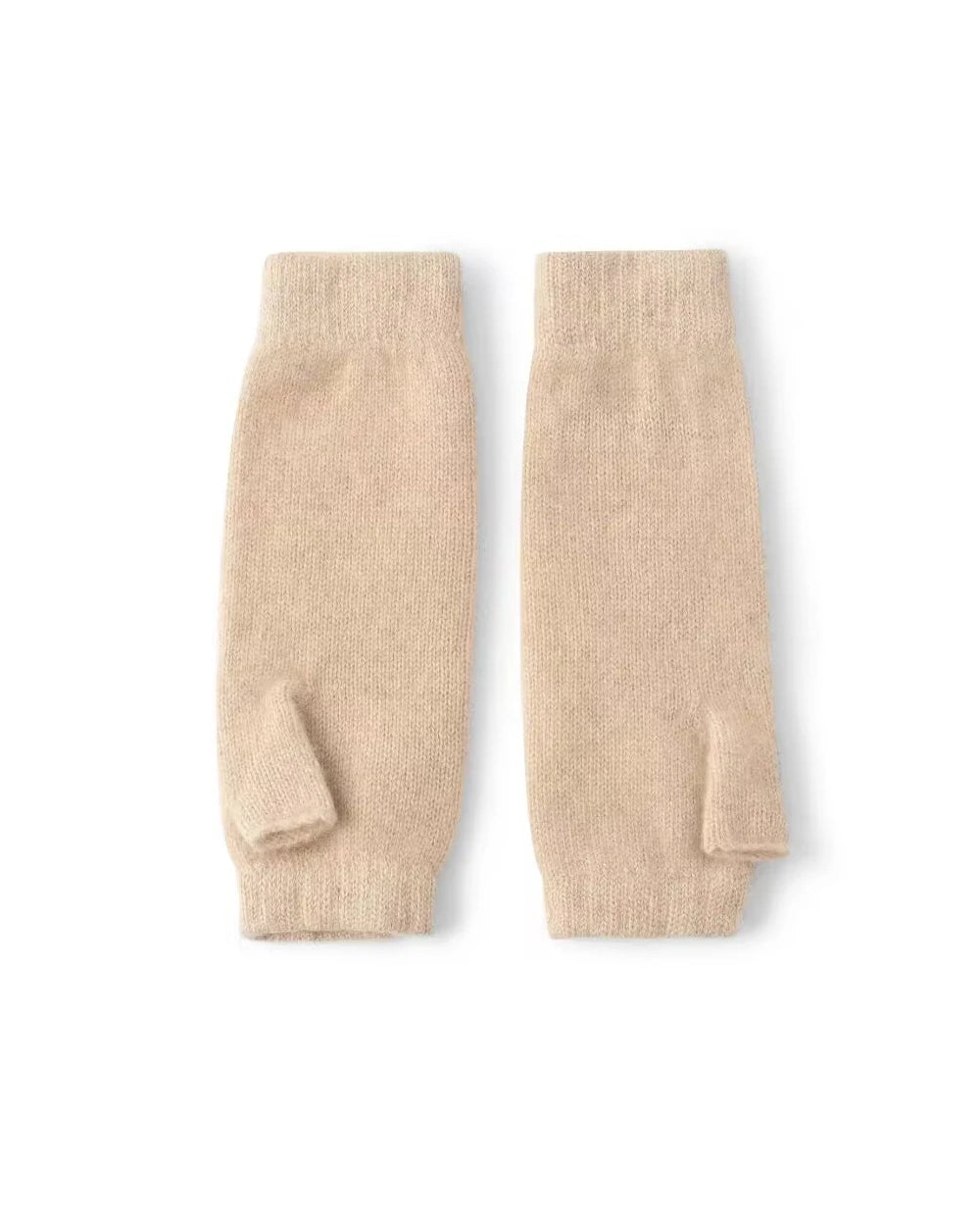 Cashmere Fingerless Gloves for Women & Men - Soft & Warm Winter Knit Gloves - Perfect for Driving, Typing & Outdoor Activities