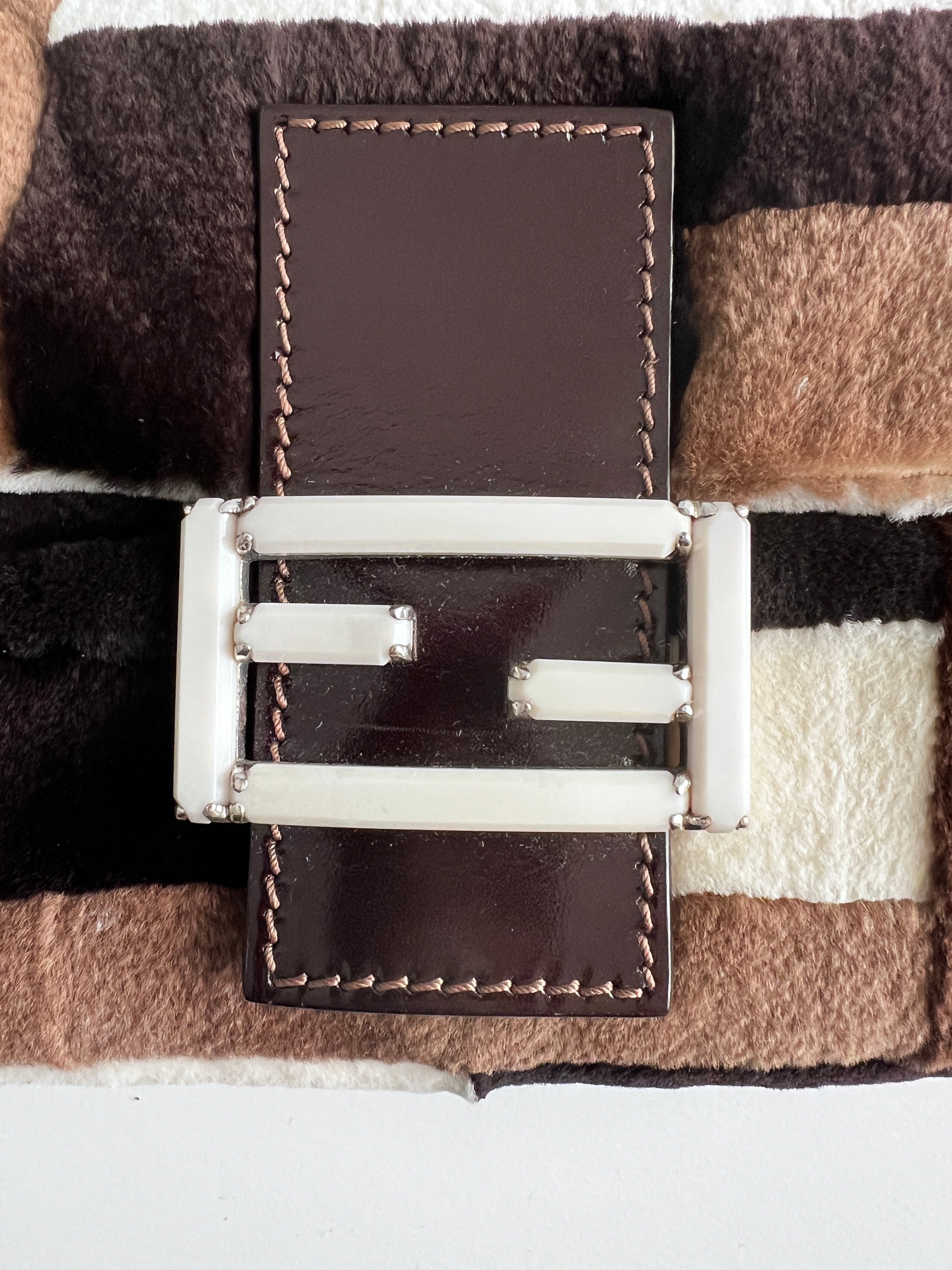 Fendi Special Order Fur Baguette Bag - Luxury Designer Shoulder Purse for Women | Perfect for Evening Parties, Weddings & Special Occasions