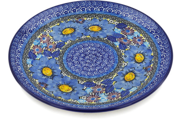 10-Piece Dinner Plate Set - Joyful Meadow Floral Design - Elegant Porcelain Plates for Dining, Entertaining & Everyday Use