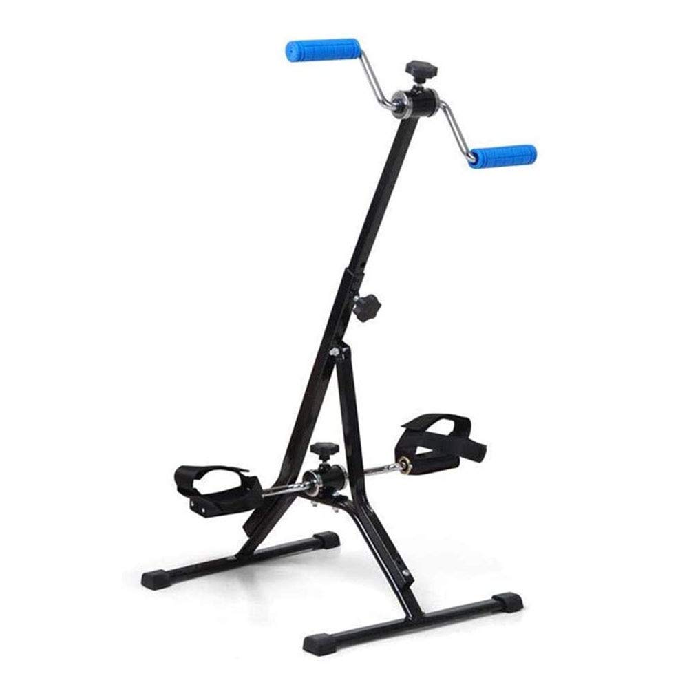 XJZHANG Portable Pedal Exerciser Bike - Arm & Leg Exercise Machine for Home Workout, Seated Fitness Equipment for Seniors & Rehab - Perfect for Indoor Cycling, Physical Therapy & Office Exercise